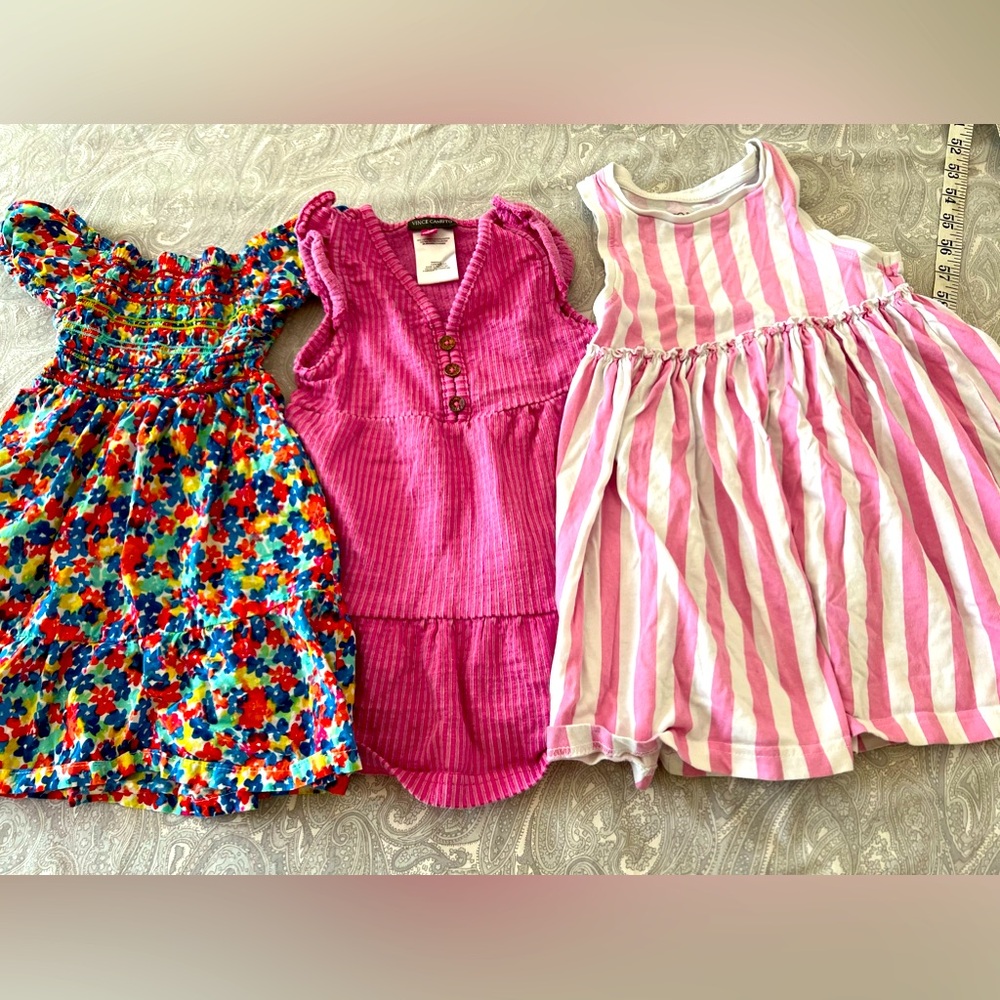 3 Summertime baby girl dress size 2T